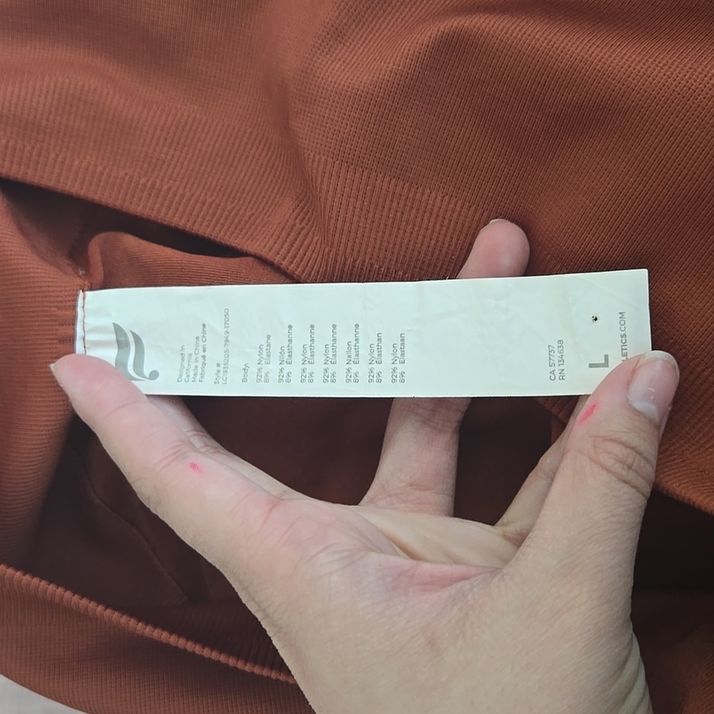 Fabletics Rusty Orange Leggings - image 5